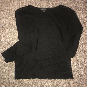 Long Sleeve Crop Top